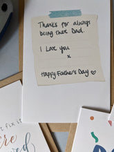 Load image into Gallery viewer, Thanks for Always Being There, Father’s Day card
