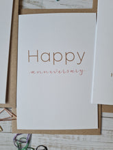 Load image into Gallery viewer, ‘Happy Anniversary’ Anniversary Card
