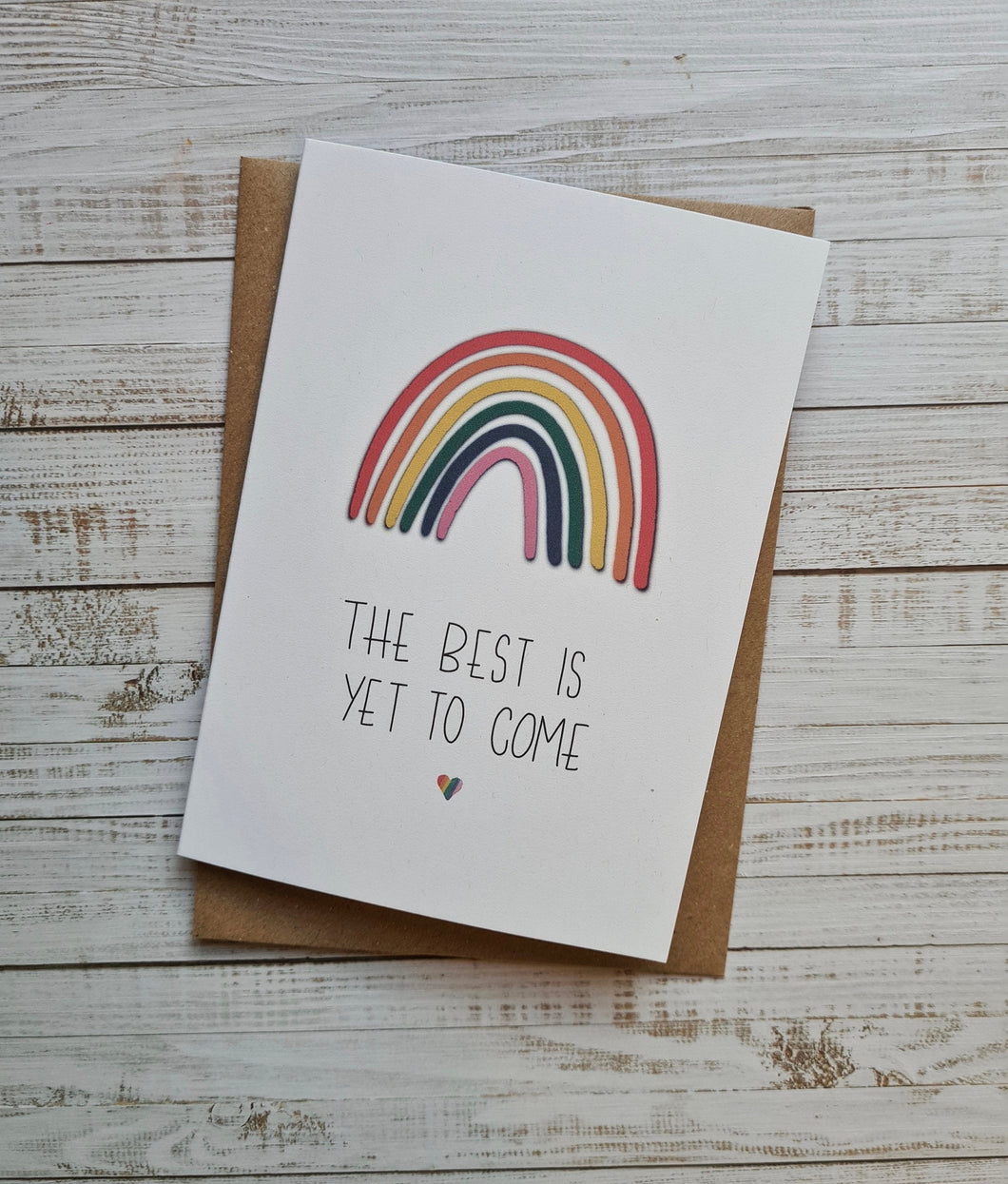 The Best is Yet to Come Card
