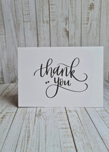 Load image into Gallery viewer, Hand lettered Thank You Card
