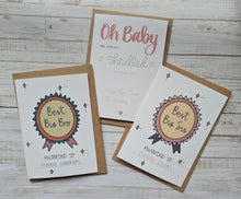Load image into Gallery viewer, Oh Baby, New Baby Card. Pink
