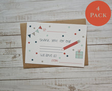 Load image into Gallery viewer, Thank You Notecards 4 Pack
