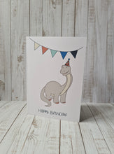 Load image into Gallery viewer, Happy Birthday Dino Card
